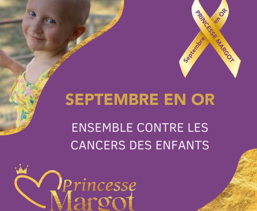 SEPTEMNRE EN OR PRINCESSE MARGOT